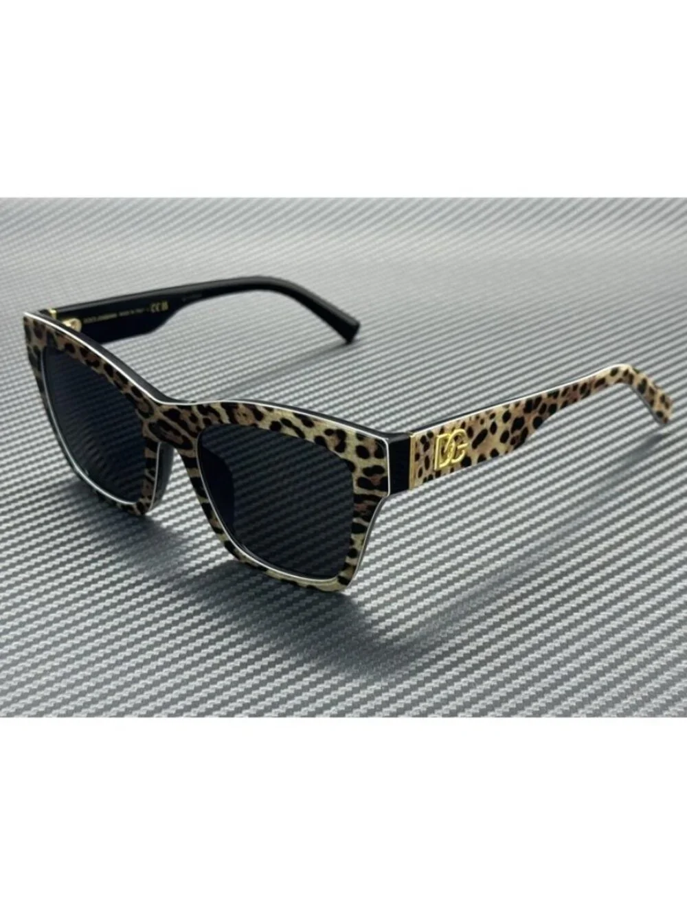 New Dolce & Gabbana Women Brown on Black Sunglasses -20-145